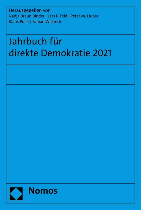 Jahrbuch für direkte Demokratie 2021 - 