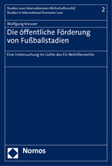 Die öffentliche Förderung von Fußballstadien - Wolfgang Kreuzer