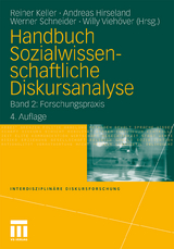 Handbuch Sozialwissenschaftliche Diskursanalyse - Keller, Reiner; Hirseland, Andreas; Schneider, Werner; Viehöver, Willy