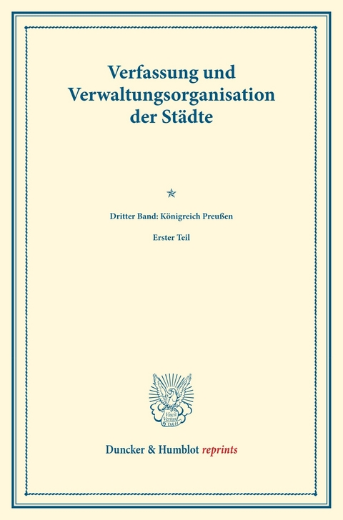 Preußische Städte im Gebiete des polnischen Nationalitätenkampfes. - 