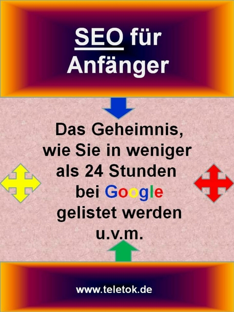 Seo für Anfänger - T. Mavero