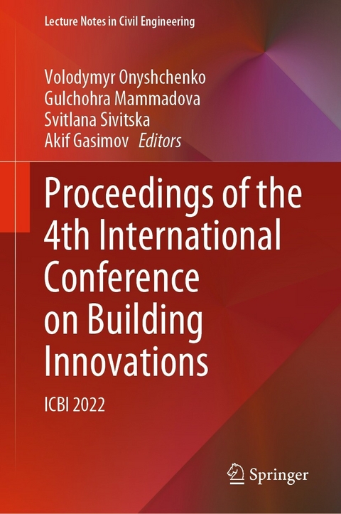 Proceedings of the 4th International Conference on Building Innovations - 