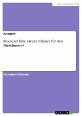 Biodiesel. Eine zweite Chance für den Dieselmotor?