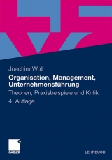 Organisation, Management, Unternehmensführung - Joachim Wolf