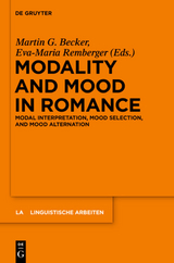 Modality and Mood in Romance - 