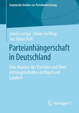 Parteianhängerschaft in Deutschland - Jakob Lempp, Oliver Serfling, Jan Niklas Rolf