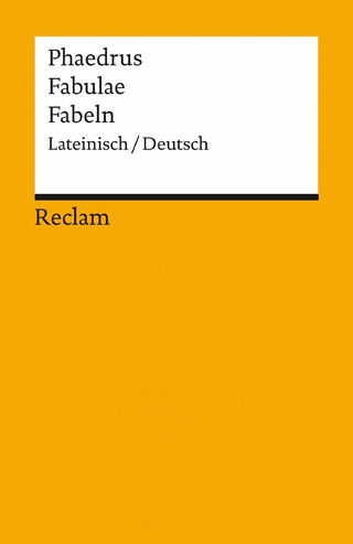 Fabulae / Fabeln. Lateinisch/Deutsch - Phaedrus; Carolin Ritter