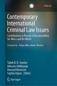 Contemporary International Criminal Law Issues - 