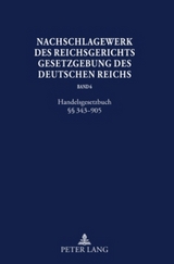 Nachschlagewerk des Reichsgerichts – Gesetzgebung des Deutschen Reichs - 