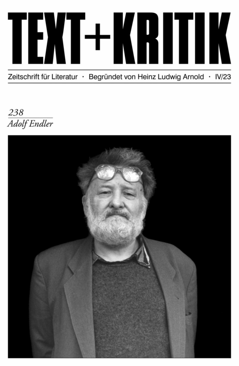 TEXT + KRITIK 238 - Adolf Endler - 