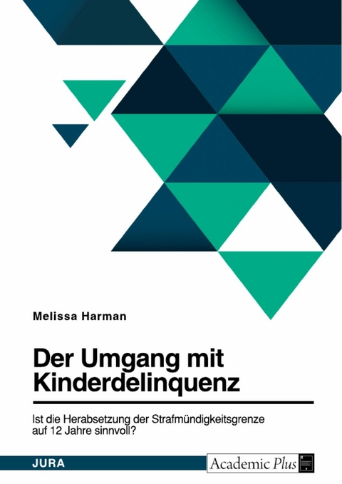 Die Diskussion um die Herabsetzung der Strafmündigkeitsgrenze auf 12 Jahre in Deutschland - Melissa Harman