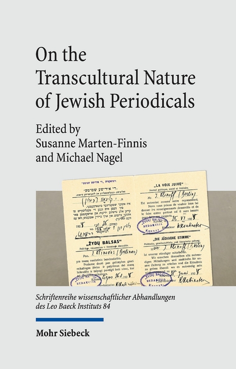 On the Transcultural Nature of Jewish Periodicals - 