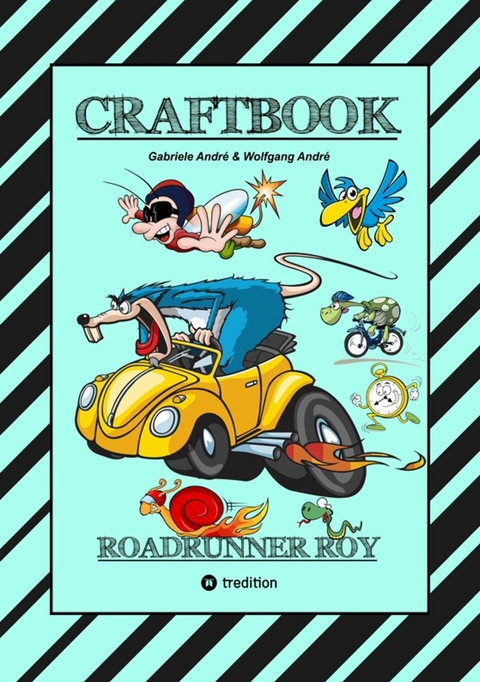 CRAFTBOOK - RACE ON GAME - 100 TOLLE FAHRZEUG MOTIVE - LUSTIGE RÄTSEL - OFFROAD - SCHNELLE AUTOS - OLDTIMER - F1 - Gabriele André, Wolfgang André