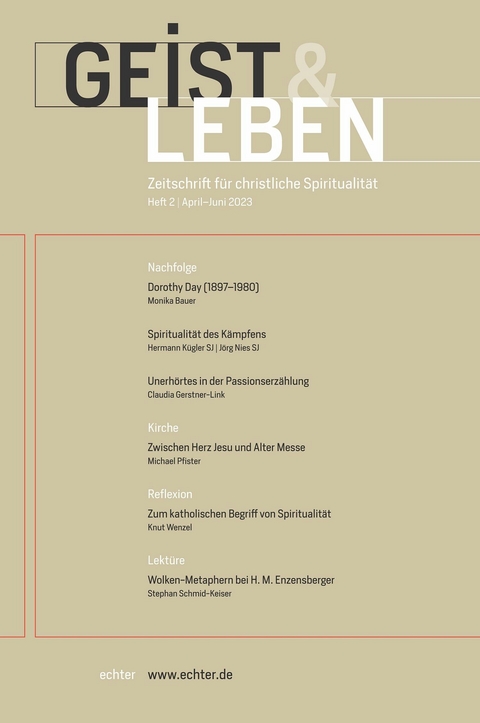 Geist & Leben 2/2023 - Christoph Benke, Verlag Echter