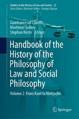 Handbook of the History of the Philosophy of Law and Social Philosophy - 