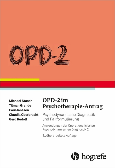 OPD-2 im Psychotherapie-Antrag - Stasch Michael