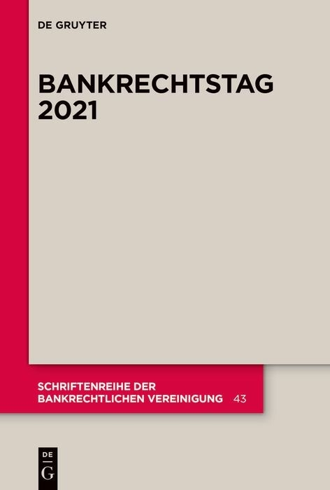 Bankrechtstag 2021 - 