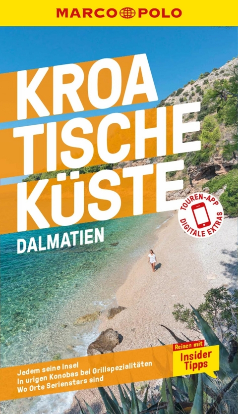 MARCO POLO Reiseführer E-Book Kroatische Küste Dalmatien - Daniela Schetar, Nina Cancar