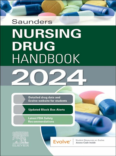 Saunders Nursing Drug Handbook 2024 - E-Book -  Keith Hodgson,  Robert Kizior