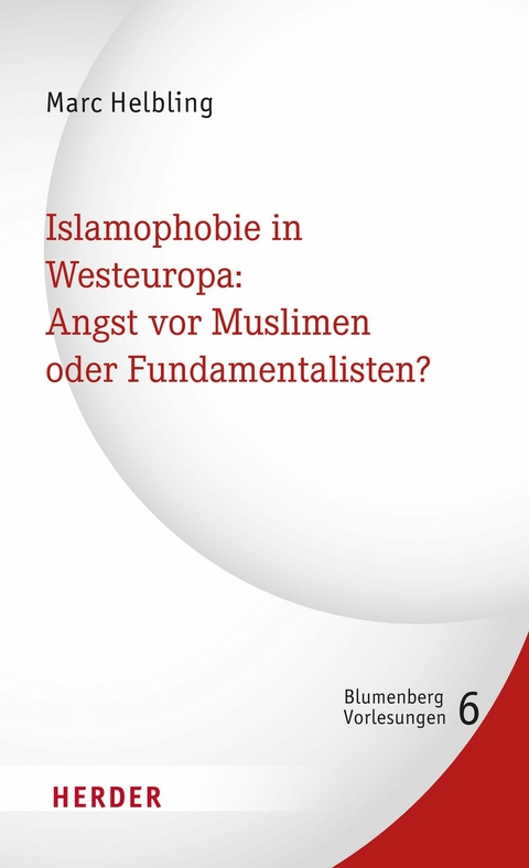 Islamophobie in Westeuropa: Angst vor Muslimen oder Fundamentalisten? - Marc Helbling