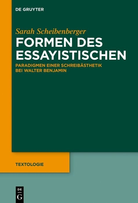 Formen des Essayistischen - Sarah Scheibenberger