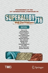 Proceedings of the 10th International Symposium on Superalloy 718 and Derivatives - 