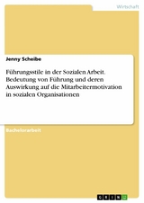 Führungsstile in der Sozialen Arbeit. Bedeutung von Führung und deren Auswirkung auf die Mitarbeitermotivation in sozialen Organisationen - Jenny Scheibe