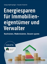 Energiesparen für Immobilieneigentümer und Verwalter -  Georg Hopfensperger,  Claudia Finsterlin