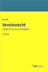 Vereinsrecht - Detlef Burhoff