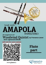 Flute part of "Amapola" for Woodwind Quintet - Joseph Lacalle, a cura di Francesco Leone