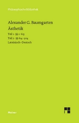 Ästhetik -  Alexander Gottlieb Baumgarten