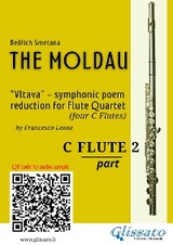 C Flute 2 part of "The Moldau" for Flute Quartet - Bedřich Smetana, a cura di Francesco Leone