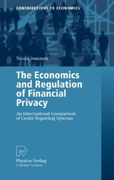 The Economics and Regulation of Financial Privacy - Nicola Jentzsch