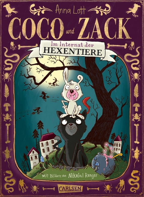 Coco und Zack - Im Internat der Hexentiere -  Anna Lott