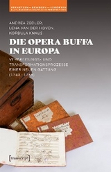 Die Opera buffa in Europa - Andrea Zedler, Lena van der Hoven, Kordula Knaus