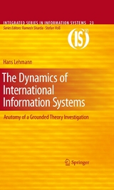 The Dynamics of International Information Systems - Hans Lehmann