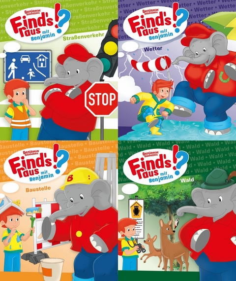 Benjamin Blümchen - Find´s raus 1- 4 - Matthias von Bornstädt