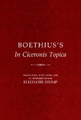 Boethius's "In Ciceronis Topica" -  Boethius