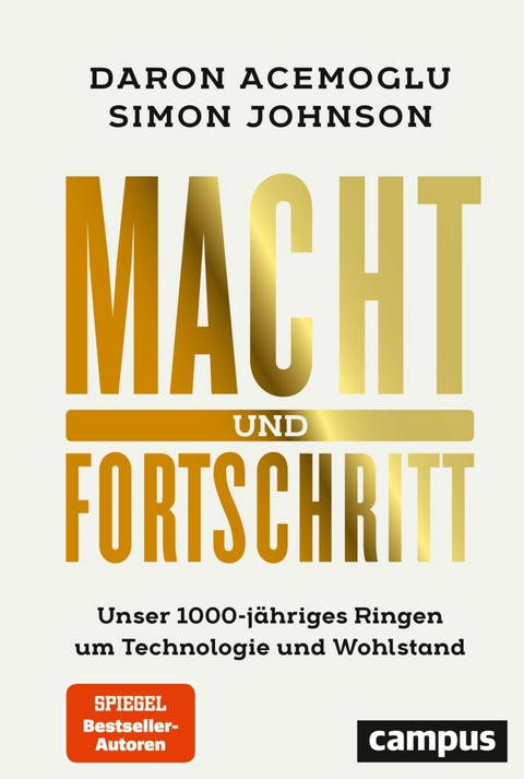 Macht und Fortschritt -  Daron Acemoglu,  Simon Johnson