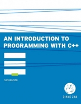 An Introduction to Programming With C++ - Zak, Diane