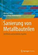 Sanierung von Metallbauteilen - Michael Stahr, Klaus-Peter Radermacher