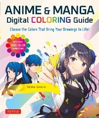 Anime & Manga Digital Coloring Guide - Teruko Sakurai