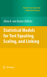 Statistical Models for Test Equating, Scaling, and Linking - 