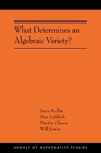 What Determines an Algebraic Variety? -  Janos Kollar,  Max Lieblich,  Martin Olsson,  Will Sawin