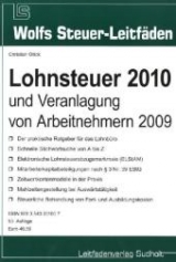 Lohnsteuer 2010 und Veranlagung von Arbeitnehmern 2009 - Christian Ollick