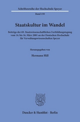 Staatskultur im Wandel. - 