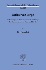 Militärseelsorge. - Jörg Ennuschat