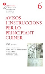 Avisos i instruccions per lo principiant cuiner -  Anònim