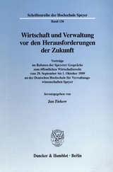 Wirtschaft und Verwaltung vor den Herausforderungen der Zukunft. - 