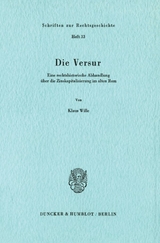 Die Versur. - Klaus Wille